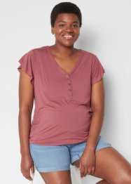Blouse T-shirt de grossesse avec fonction allaitement avec viscose, bpc bonprix collection