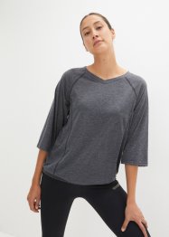 T-shirt manches 3/4, oversize, bpc bonprix collection