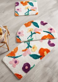 Tapis de bain tufté au motif floral multicolore, bpc living bonprix collection