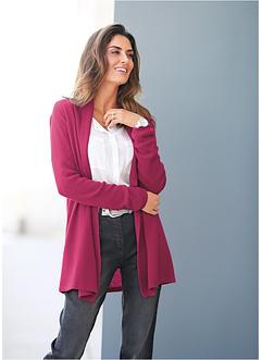Gilet en maille avec cachemire et application, bpc selection premium Gilet en maille avec cachemire et application, bpc selection premium