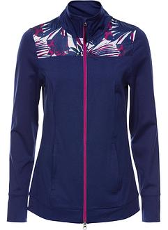 Veste de sport manches longues avec empiècements contrastants, bpc bonprix collection Veste de sport manches longues avec empiècements contrastants, bpc bonprix collection
