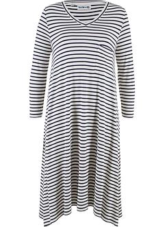Robe avec base à pans, manches 3/4 - designed by Maite Kelly, bpc bonprix collection Robe avec base à pans, manches 3/4 - designed by Maite Kelly, bpc bonprix collection