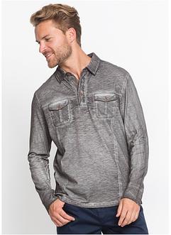 Polo manches longues regular fit, bpc bonprix collection Polo manches longues regular fit, bpc bonprix collection