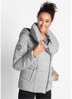 Veste matelassée en jersey avec col châle, rembourrée, bpc bonprix collection Veste matelassée en jersey avec col châle, rembourrée, bpc bonprix collection