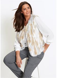 Gilet sans manches en synthétique imitation fourrure, bpc selection Gilet sans manches en synthétique imitation fourrure, bpc selection