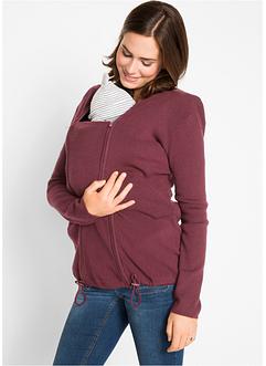 Gilet en maille de grossesse avec empiècement bébé, bpc bonprix collection Gilet en maille de grossesse avec empiècement bébé, bpc bonprix collection