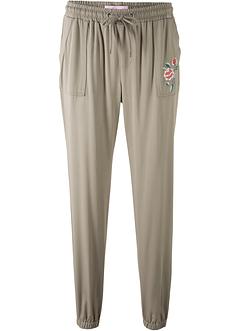 Pantalon avec broderie - designed by Maite Kelly, bpc bonprix collection Pantalon avec broderie - designed by Maite Kelly, bpc bonprix collection