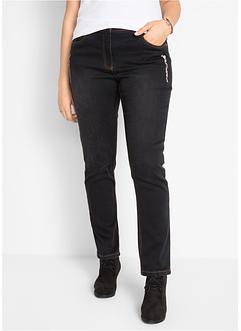 Jean extensible avec broderie, bpc bonprix collection Jean extensible avec broderie, bpc bonprix collection