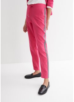 Pantalon à taille extensible avec bandes décoratives, bpc selection