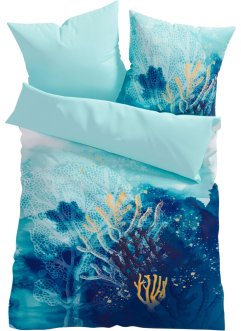 Parure de lit réversible motif coraux, bpc living bonprix collection