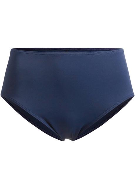 Bas De Bikini Taille Haute Bleu Marine