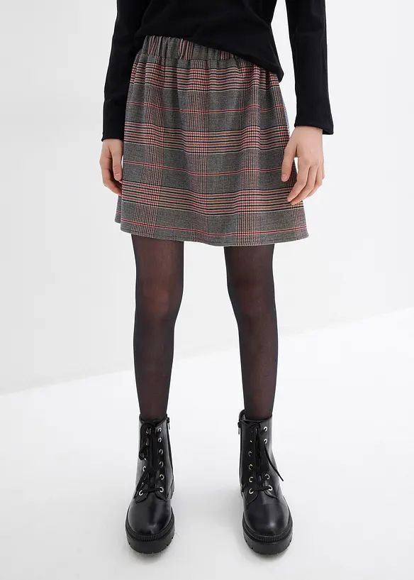 Jupe en jersey avec taille élastiquée, bonprix