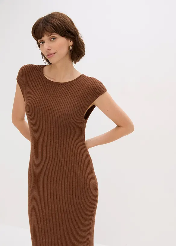 Robe en maille douce, viscose majoritaire, bonprix
