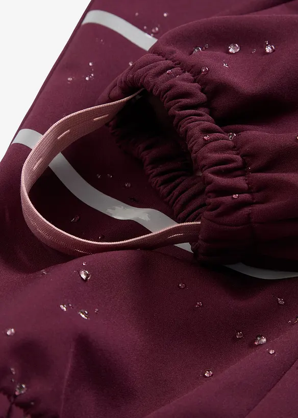 Salopette de pluie thermique en softshell déperlant, bonprix