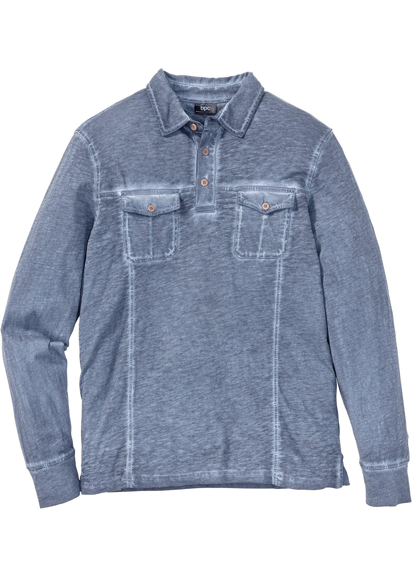 Polo manches longues regular fit Polo manches longues regular fit