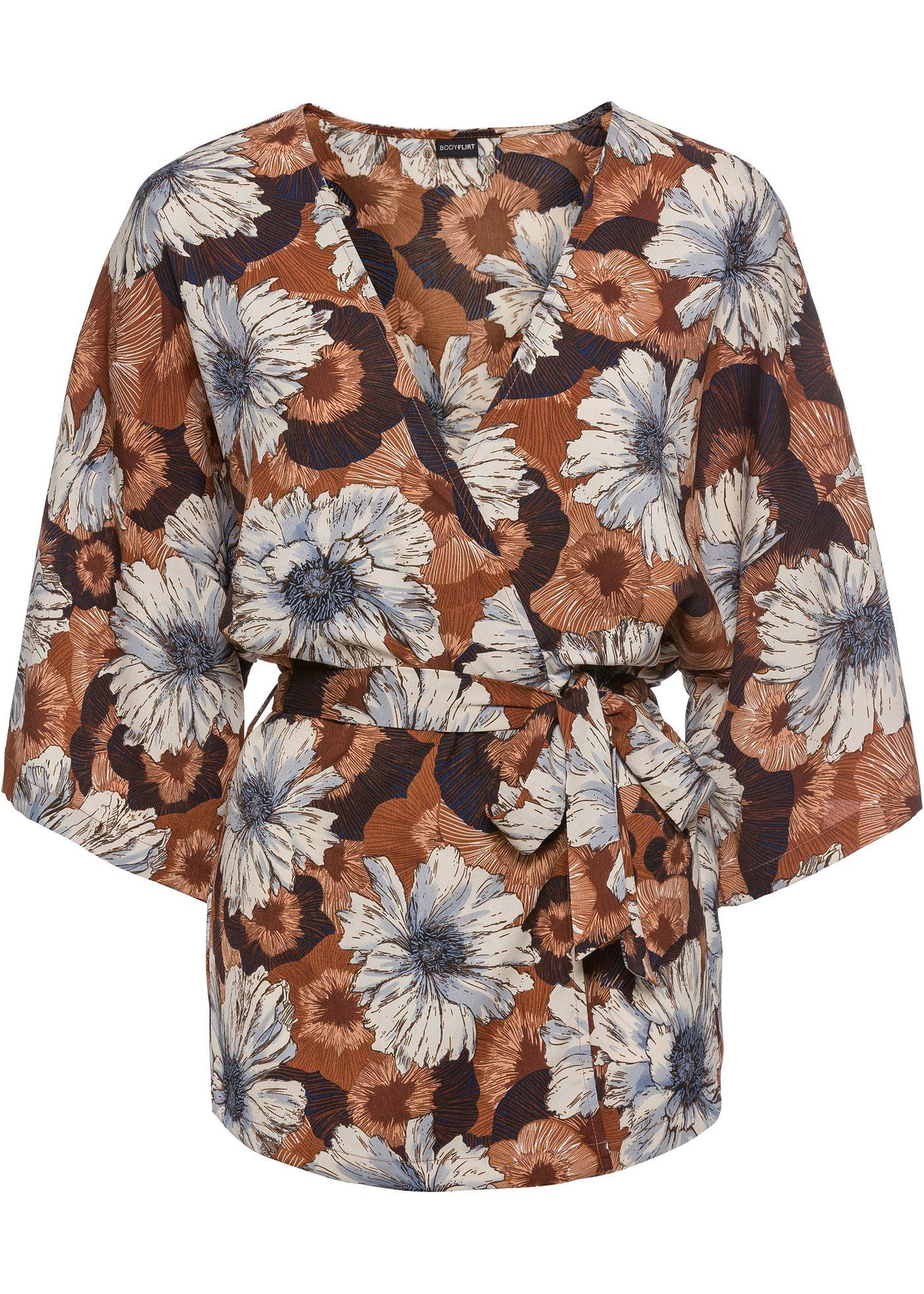 Blouse kimono avec ceinture Blouse kimono avec ceinture