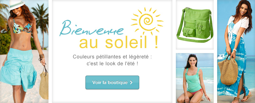 Couleurs pétillantes et légèreté : c'est le look de l'été !