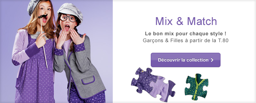 Basiques enfant super faciles à combiner.