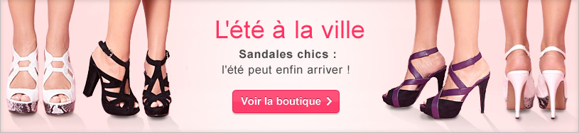 Sandales avec semelle plateau, talon compensé ou aiguille : choisissez les vôtres !