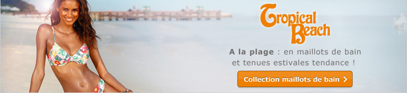 A la plage : en maillots de bain et tenues estivales tendance !
