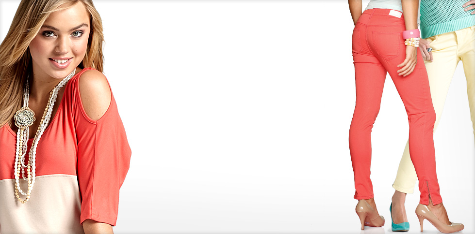 Pantalons colorés, frais et légers pour l'été.