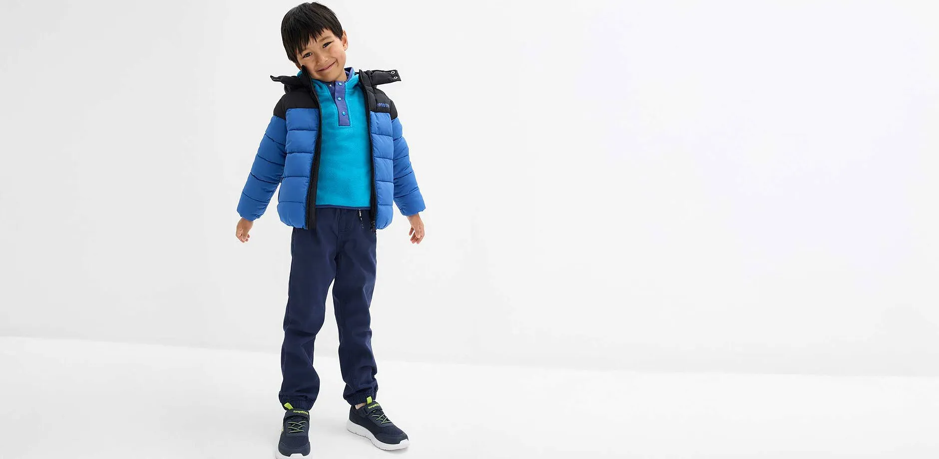 Veste d'hiver pour les petits.