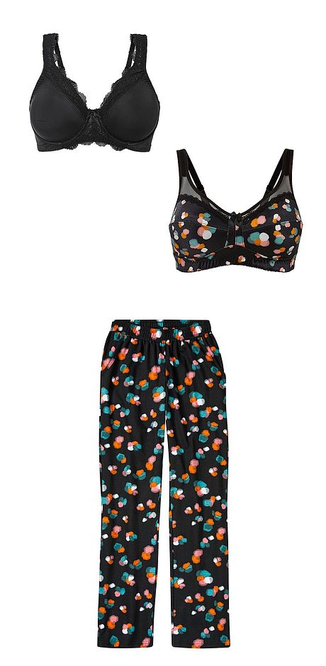 Inspiration - Soutien-gorge à armatures avec polyamide recyclé - noir