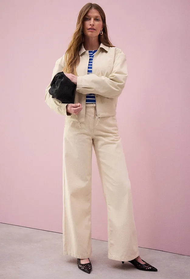 Femme - Blouson - sable clair