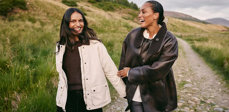 Femme - Veste rembourrée en twill - beige naturel