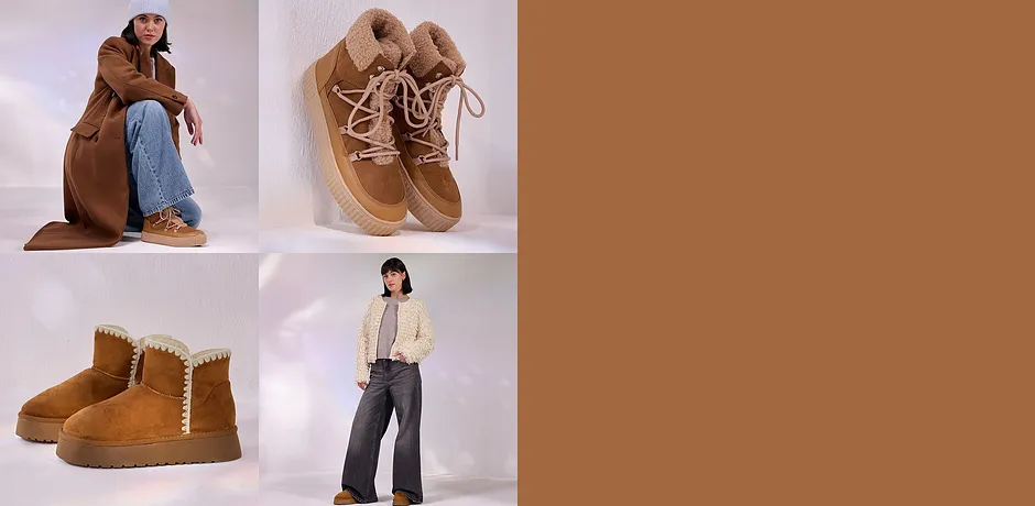 Boots chaudes pour l'hiver.