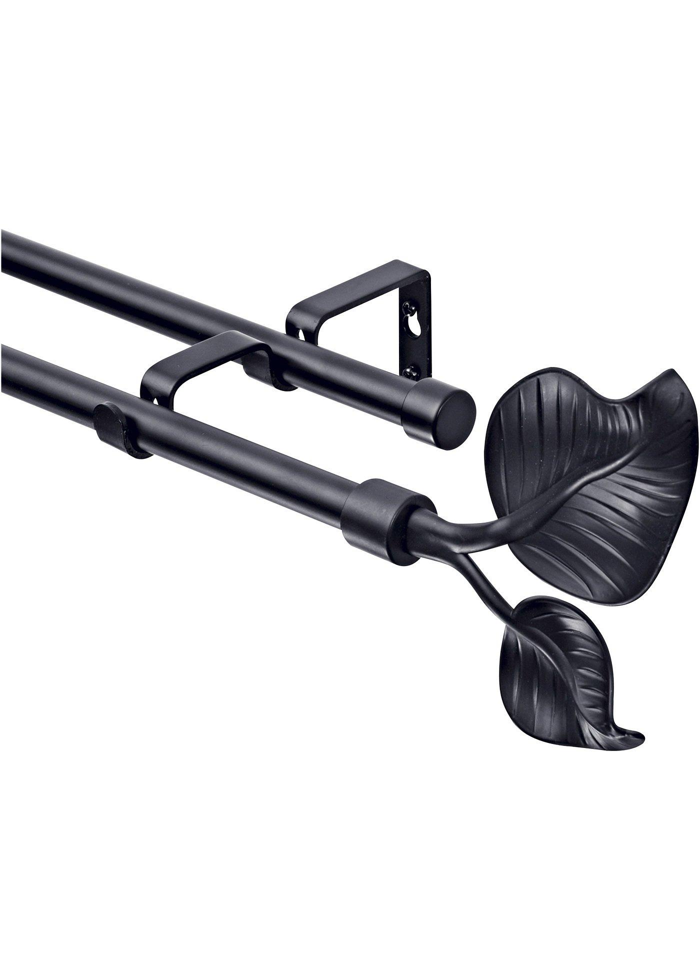 Tringle à rideau embout feuille