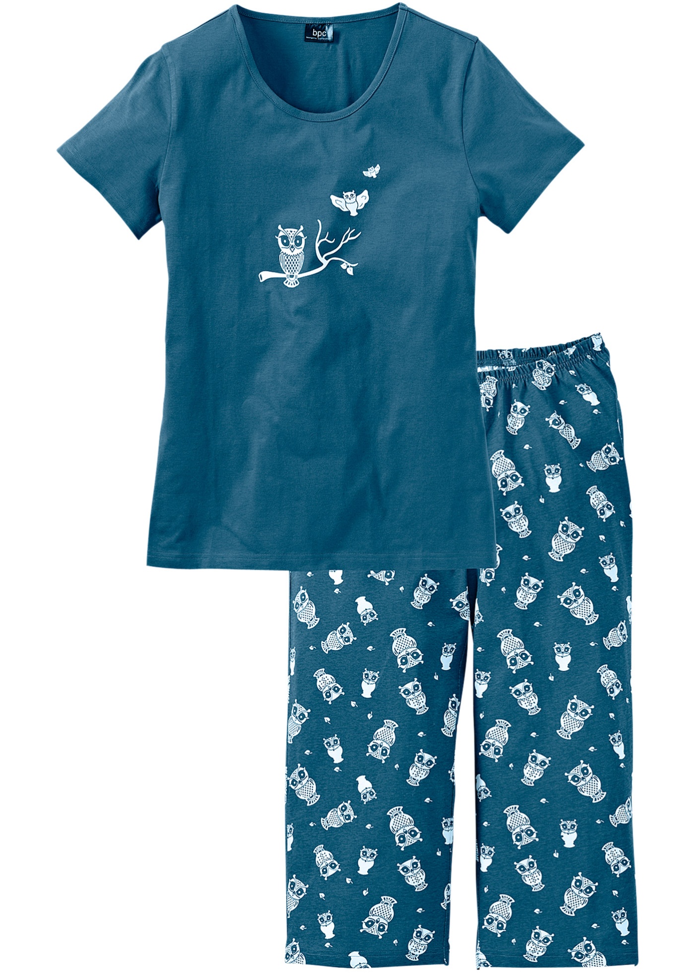 Pyjama avec corsaire et t-shirt