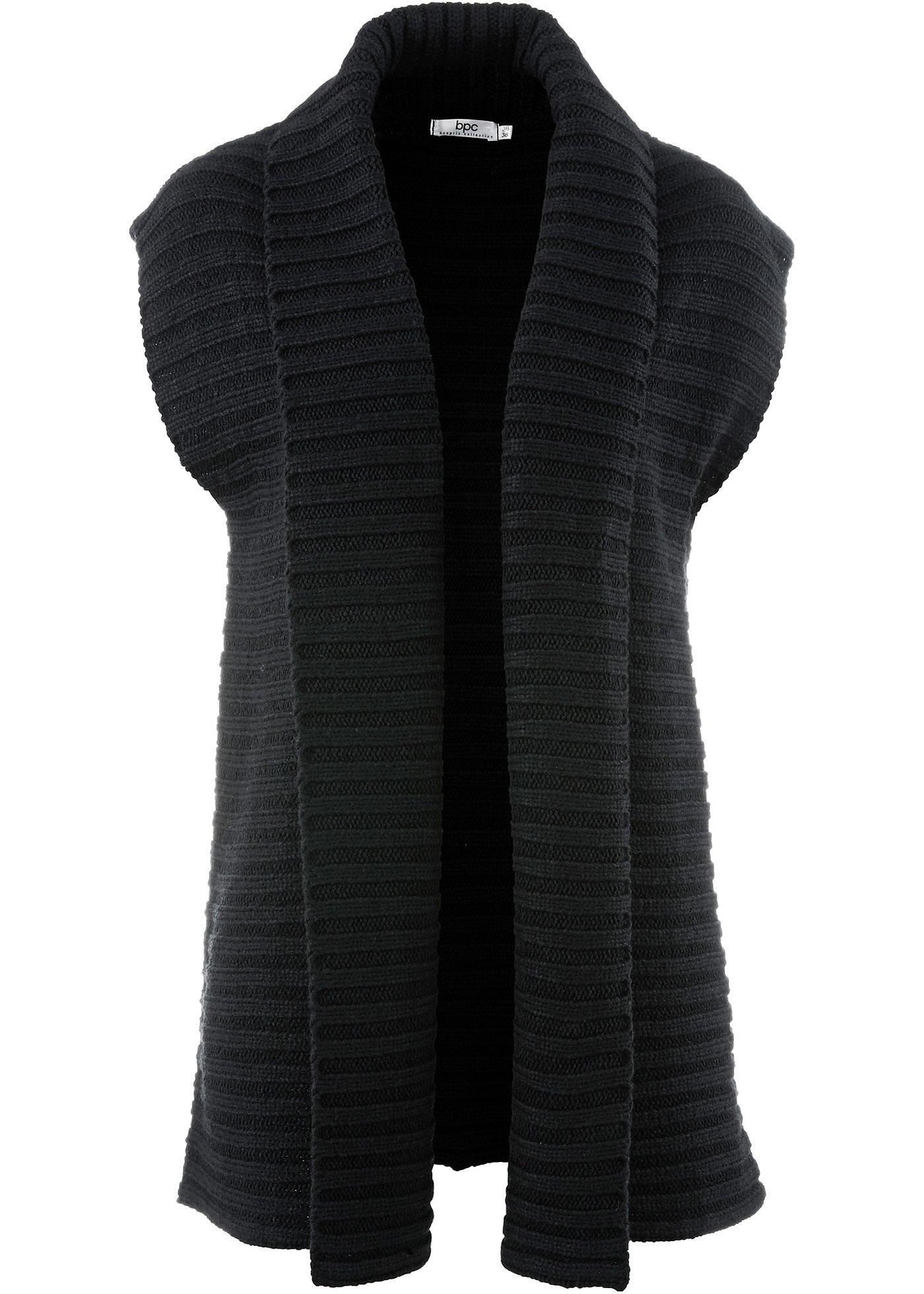 Gilet sans manches en maille