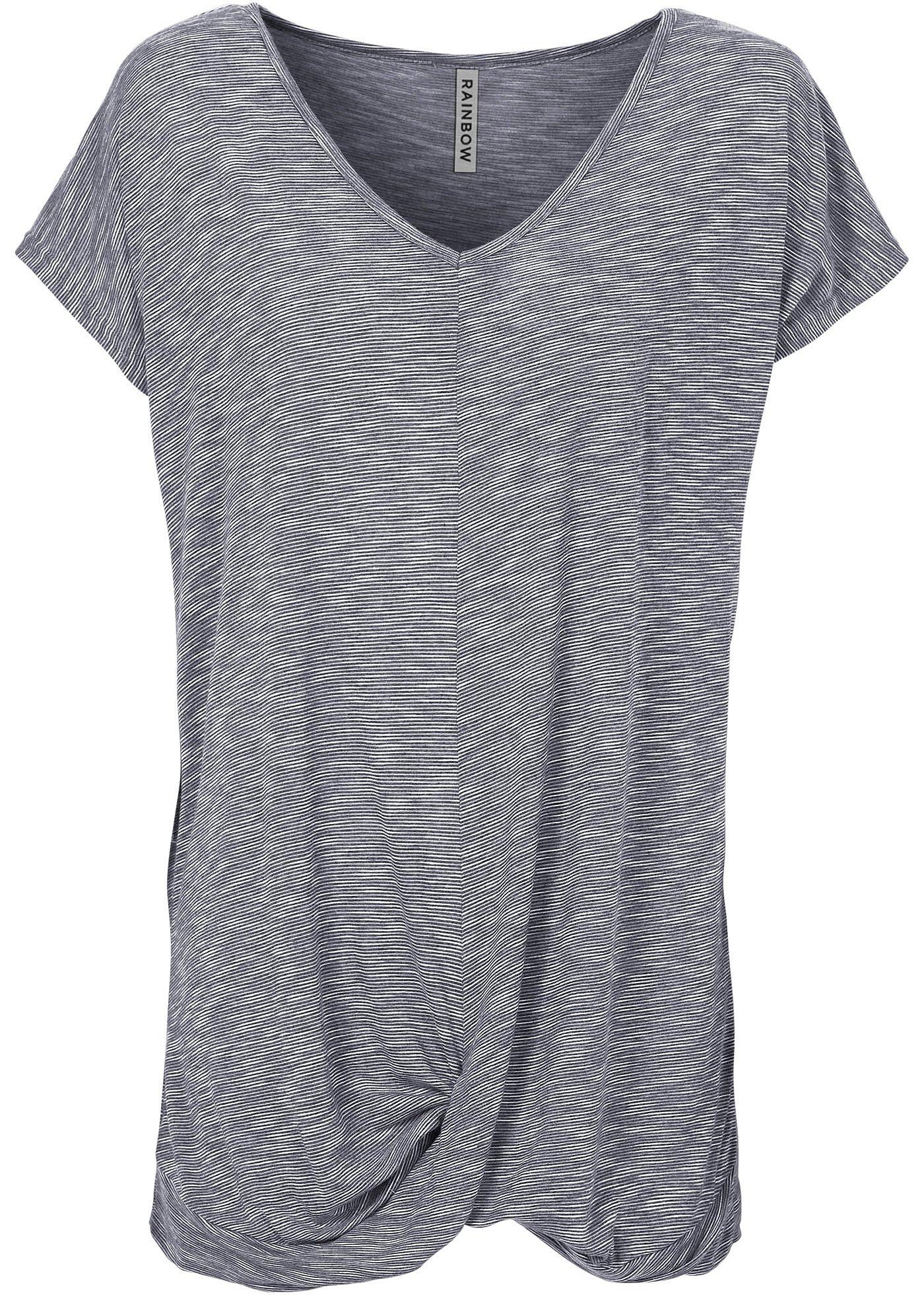 T-shirt avec effet noué