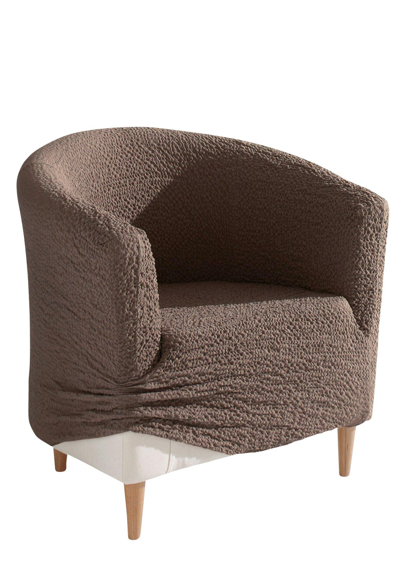 Housse de fauteuil froissée
