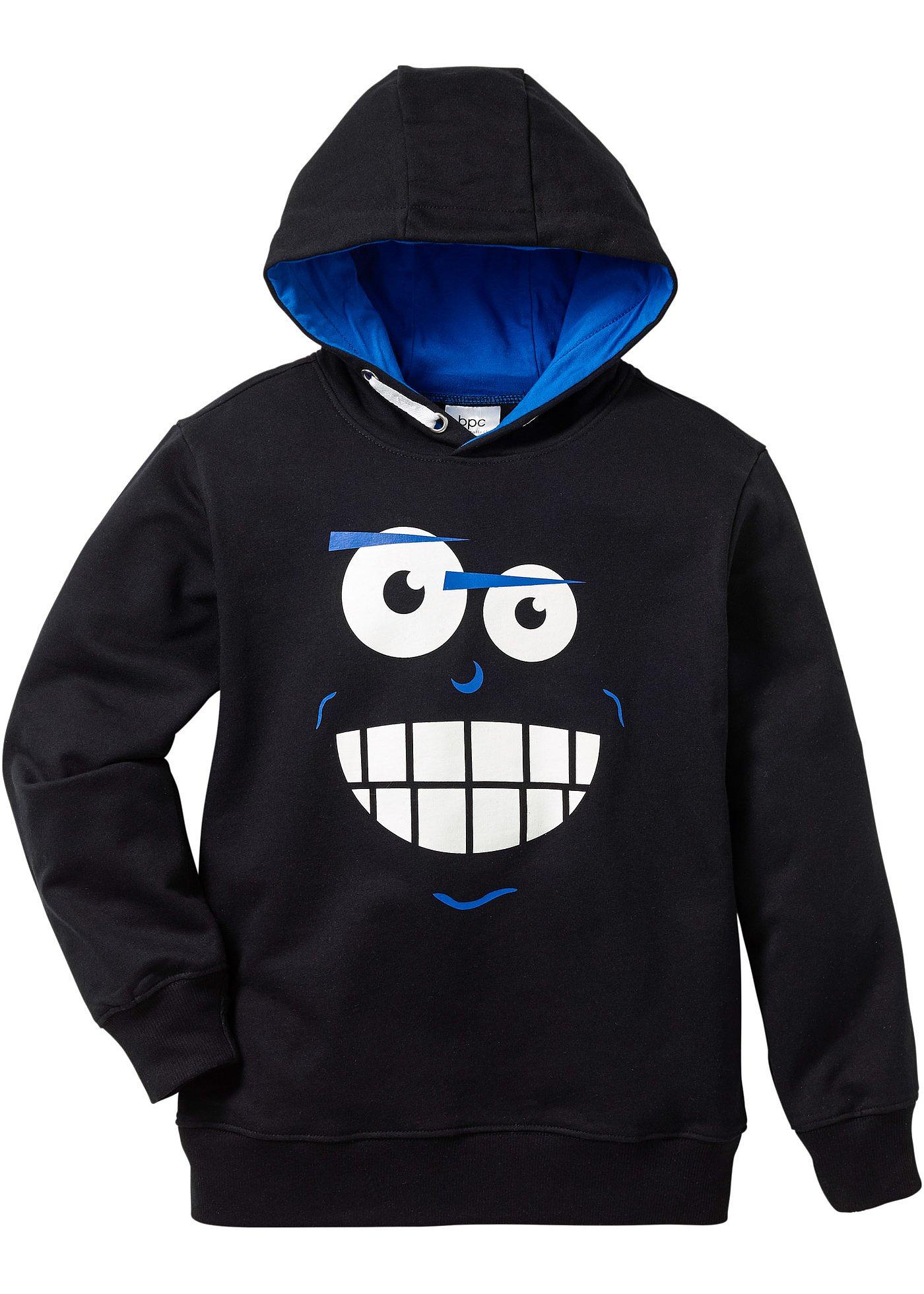 Sweat-shirt à capuche et imprimé