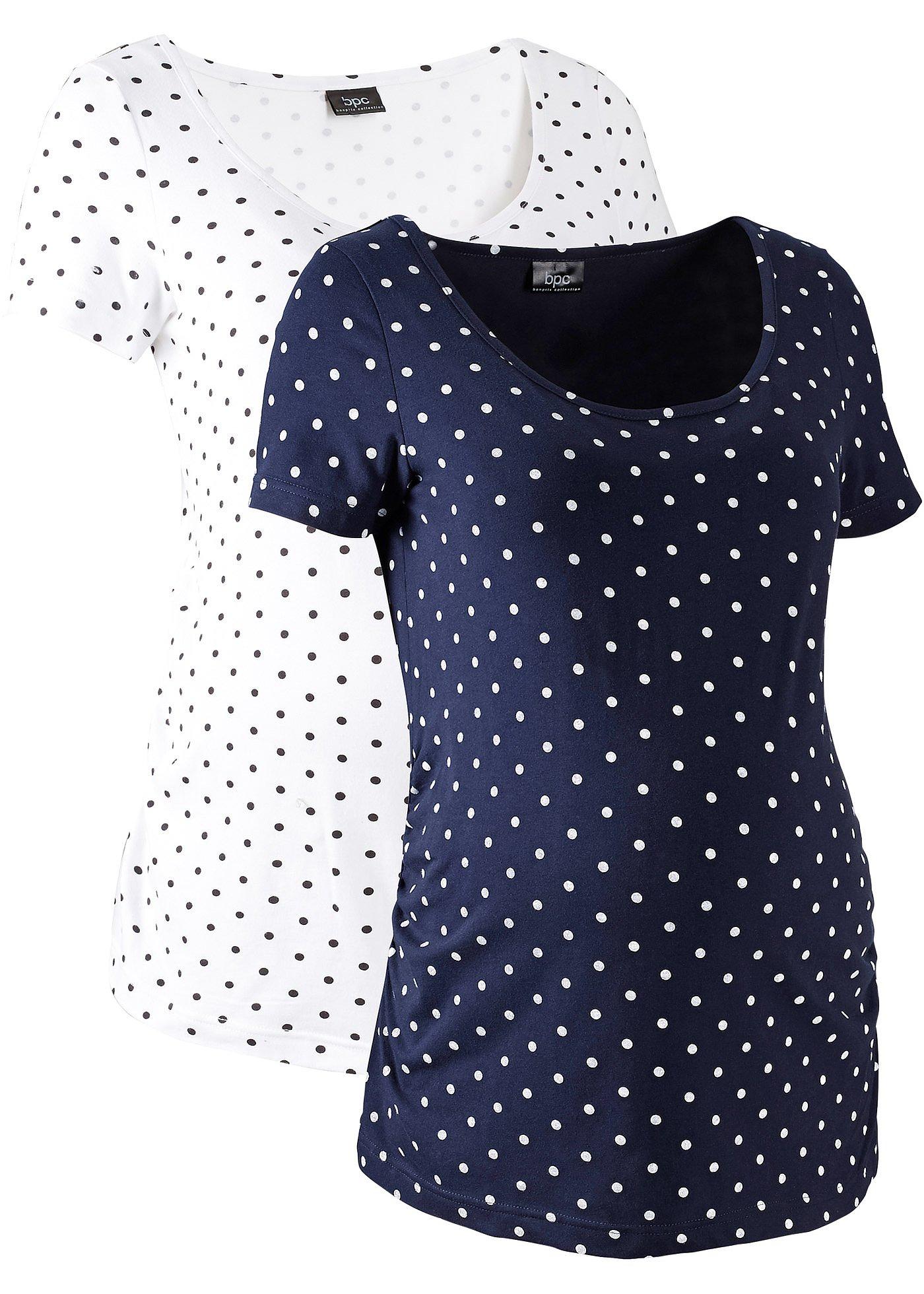 Image de Lot de 2 T-shirts de grossesse en coton
