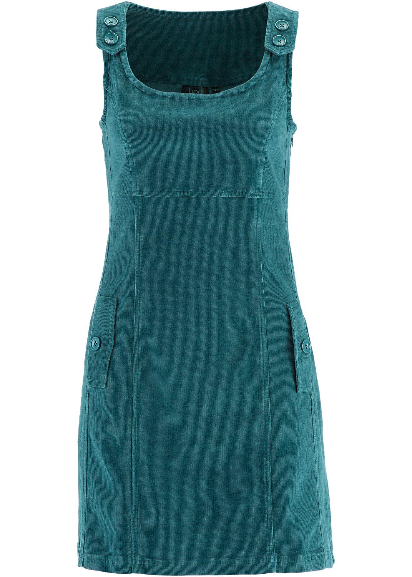 Robe en velours côtelé