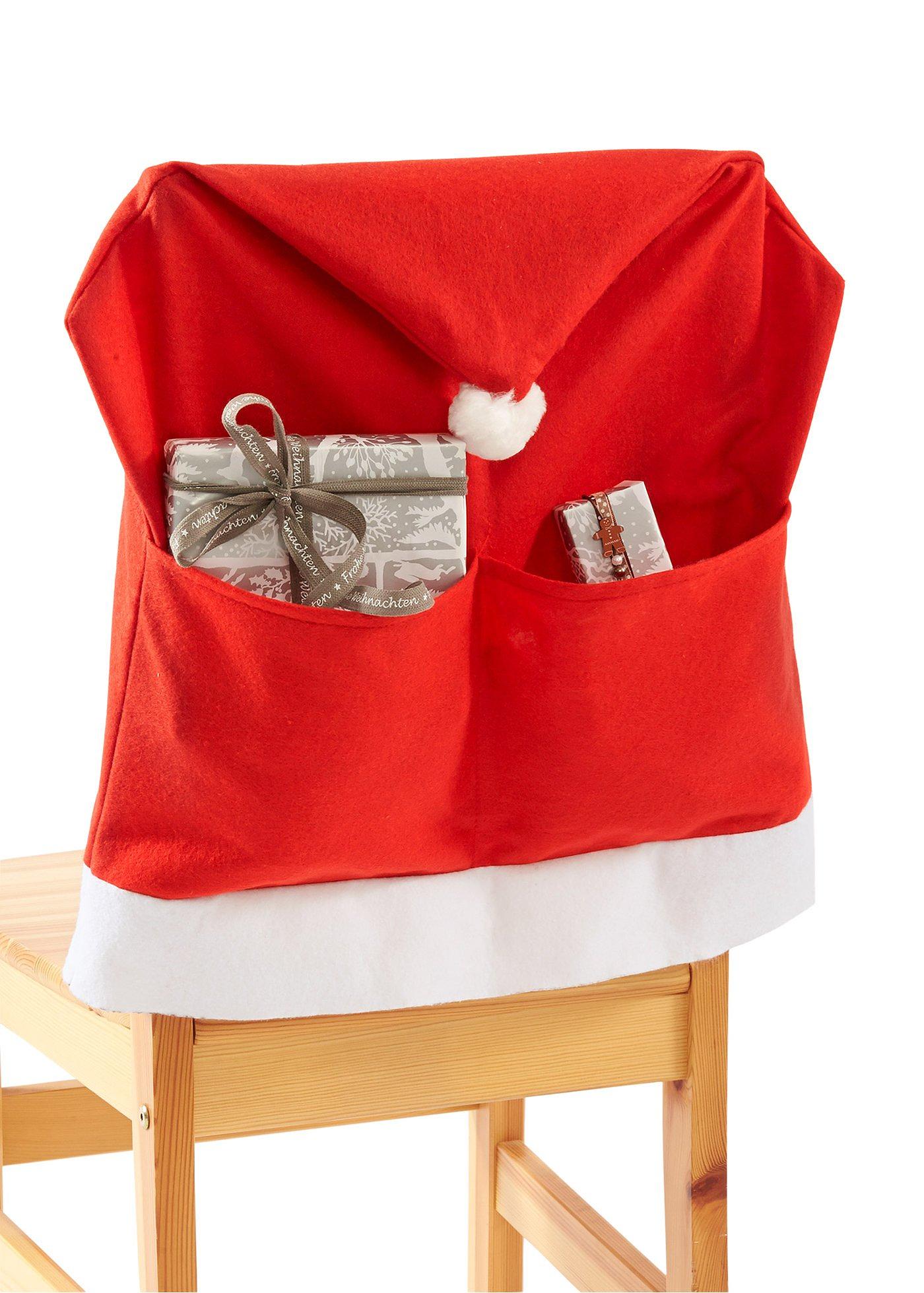 Housse de chaise Santa (Ens. 4 pces.)