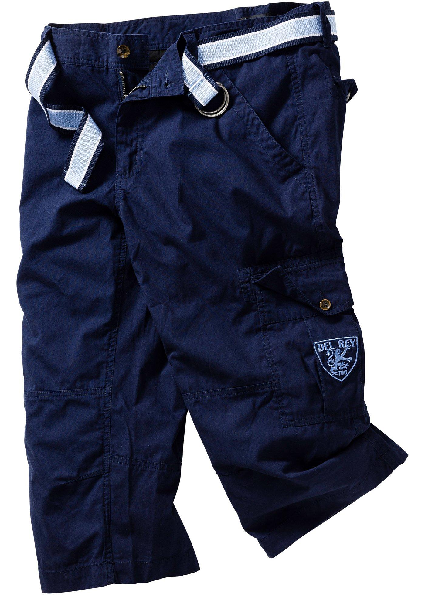 Pantalon 3/4 avec ceinture Loose Fit