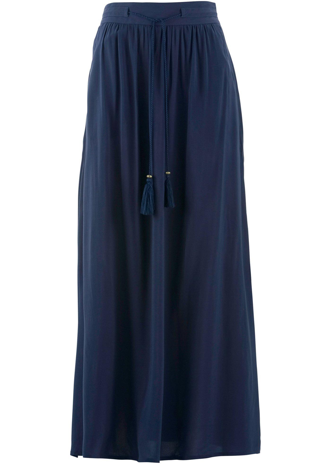 Jupe avec tour de taille élastiqué