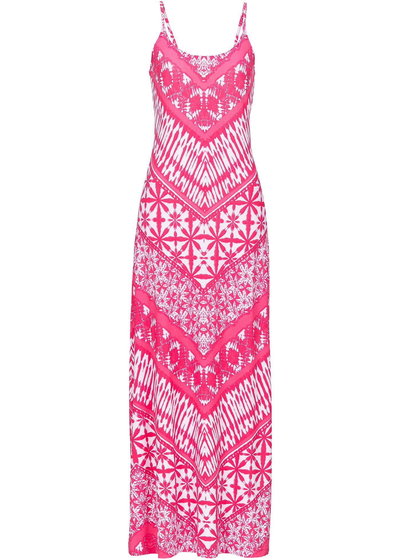 Robe longue imprimée