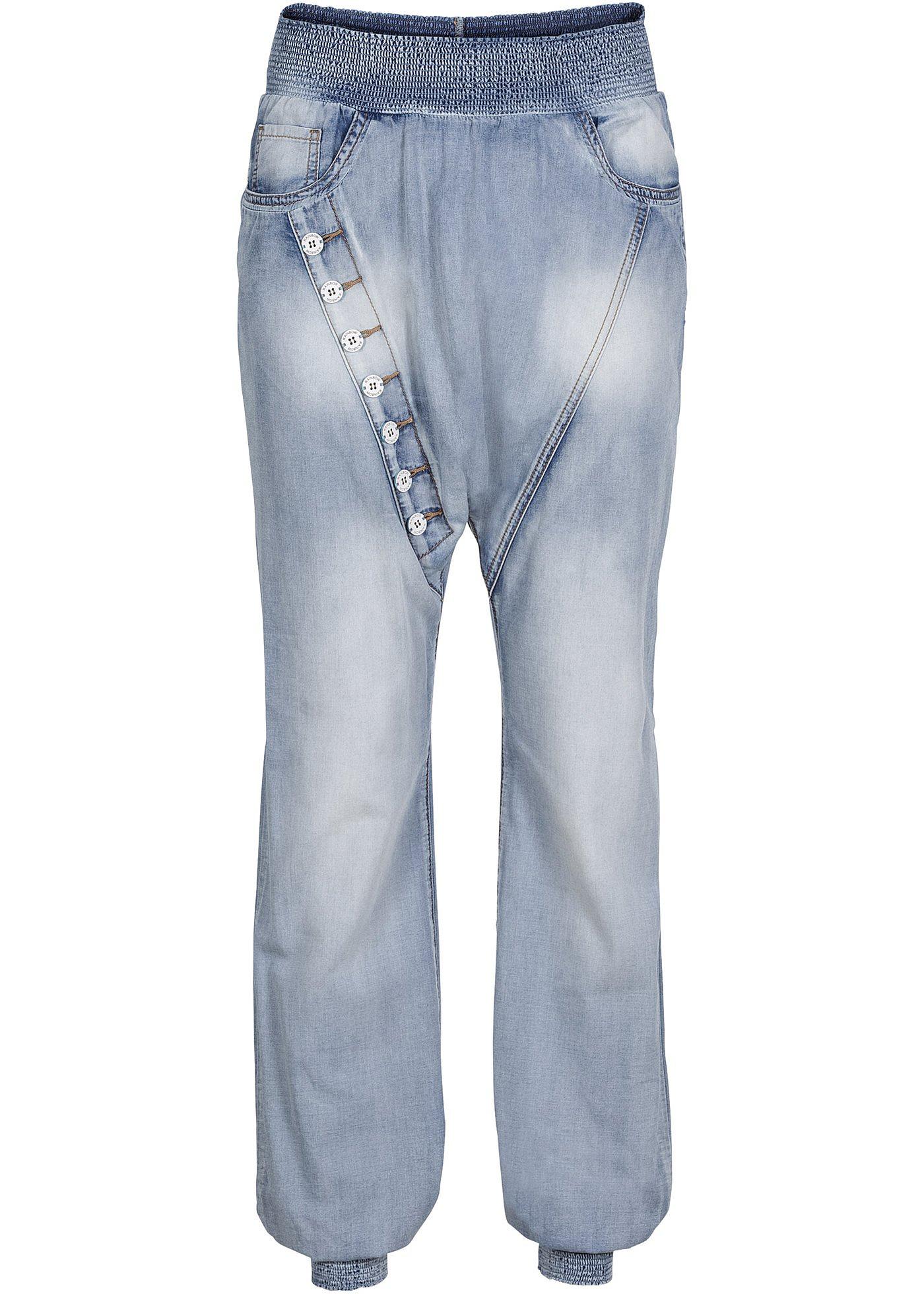 Image de Jean Baggy en TENCEL™ Lyocell avec délavage intense