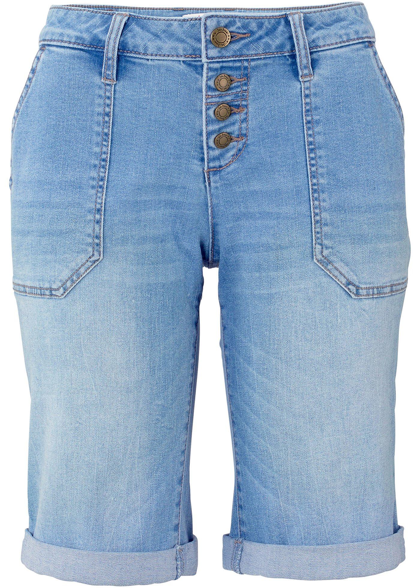Bermuda en jean multi-stretch