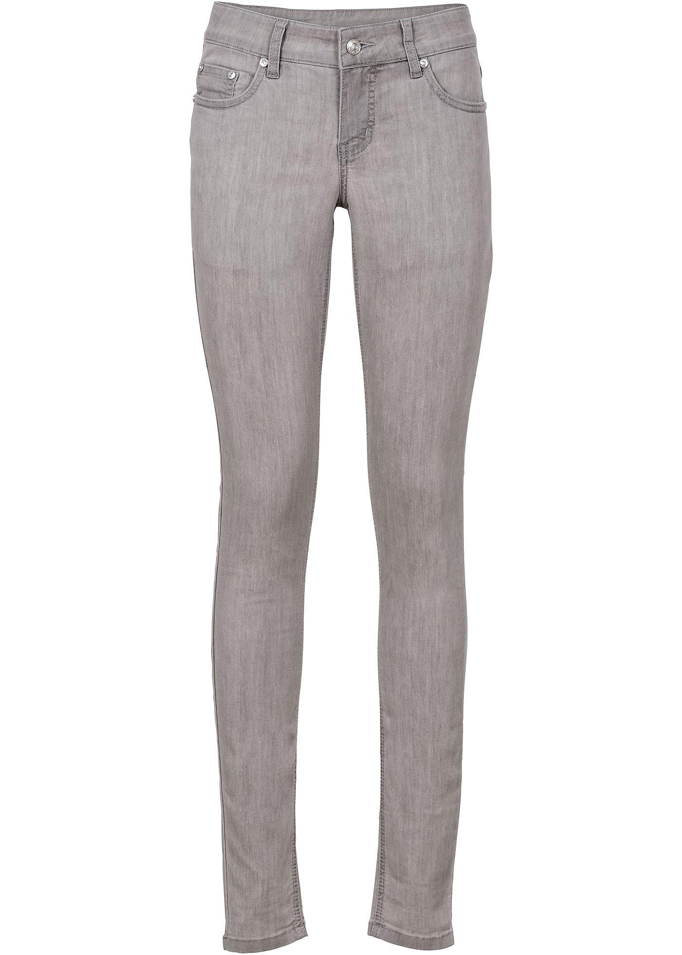 Jean Skinny, taille courte