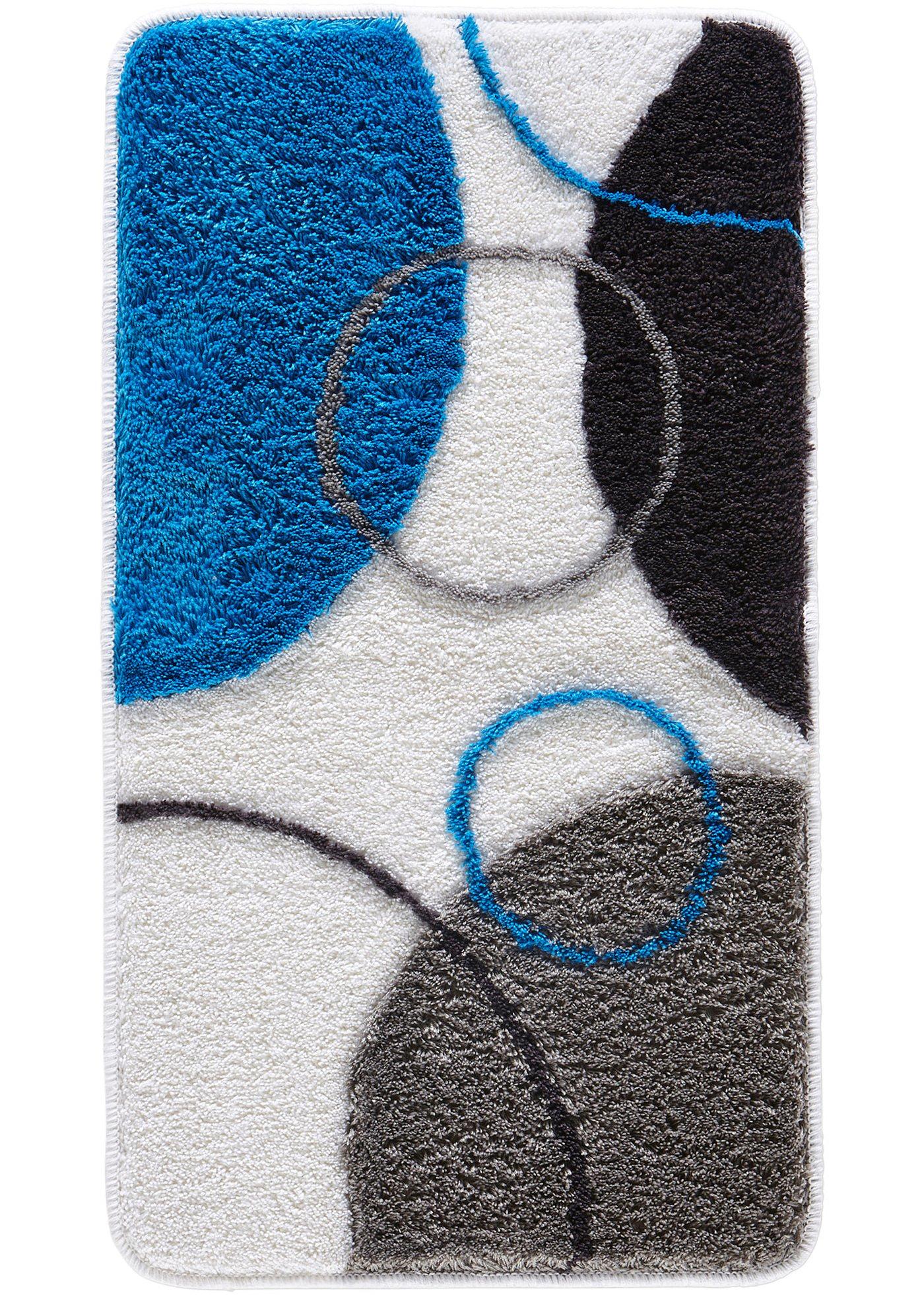 Tapis de salle de bain à motif cercle