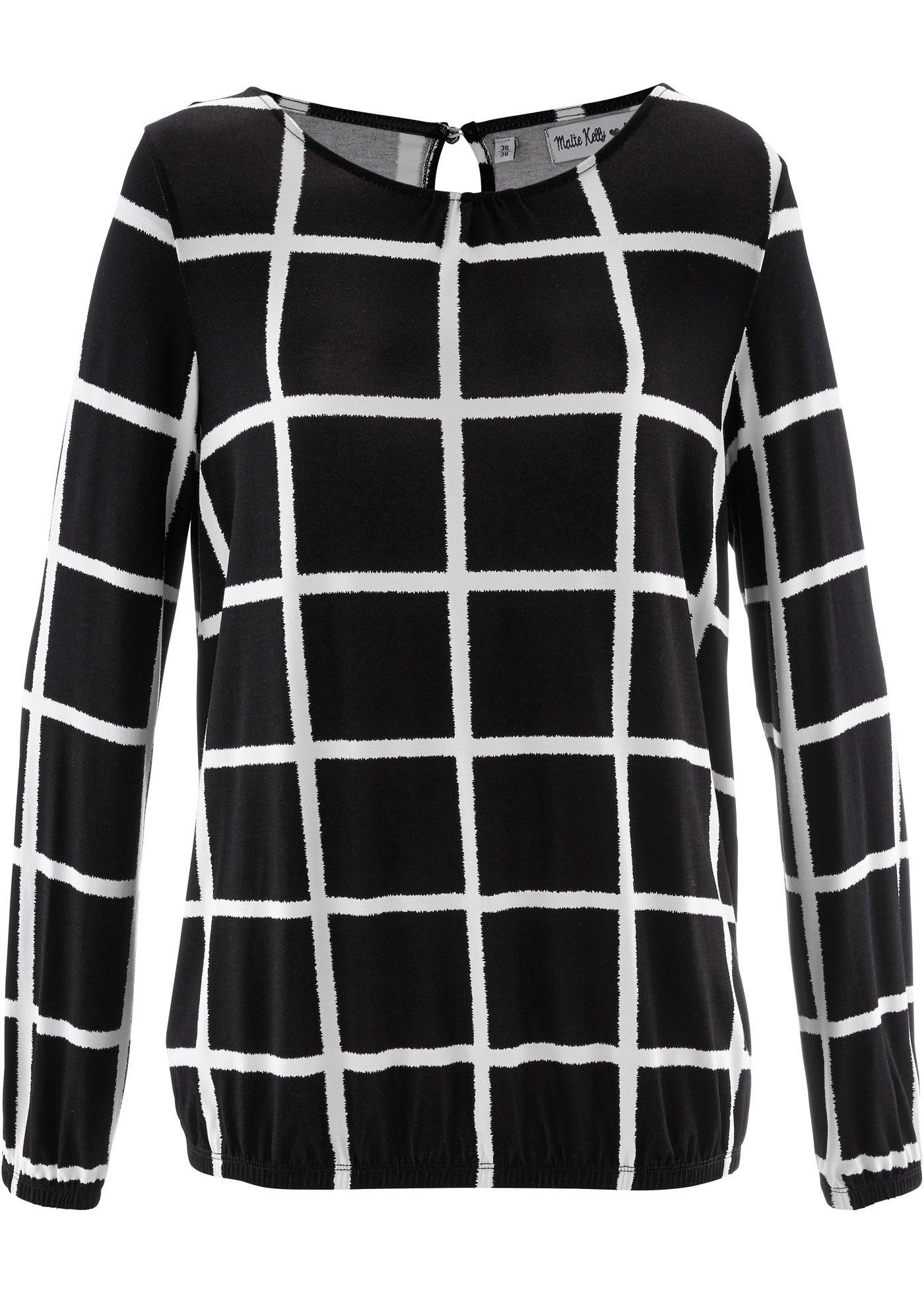 T-shirt à manches longues avec base élastiquée - designed by Maite Kelly