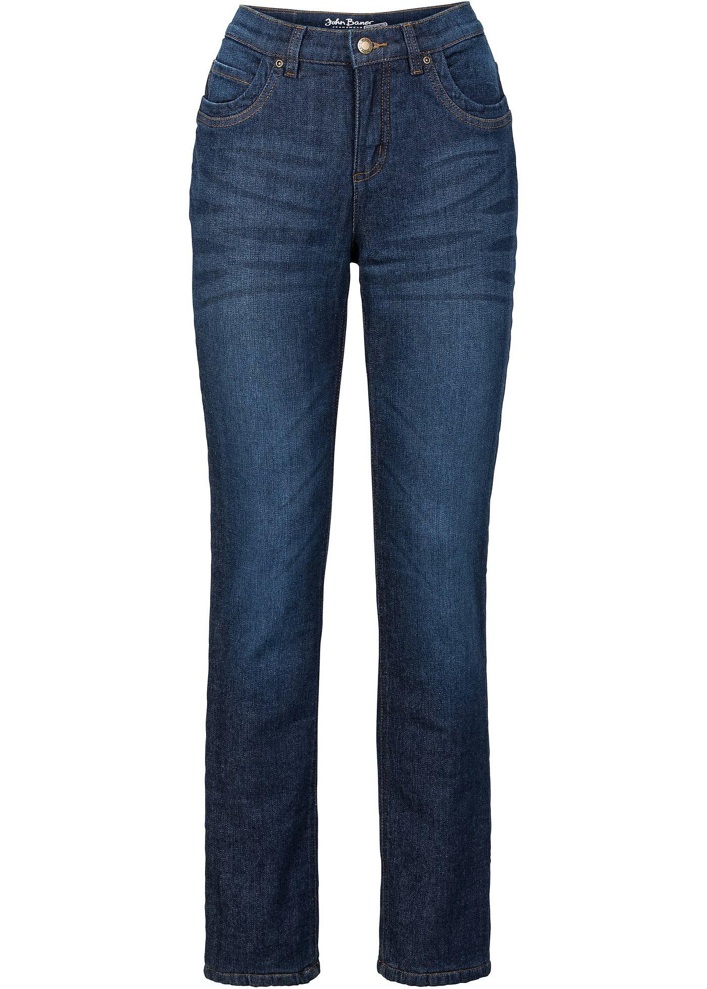 Jean extensible thermo STRAIGHT