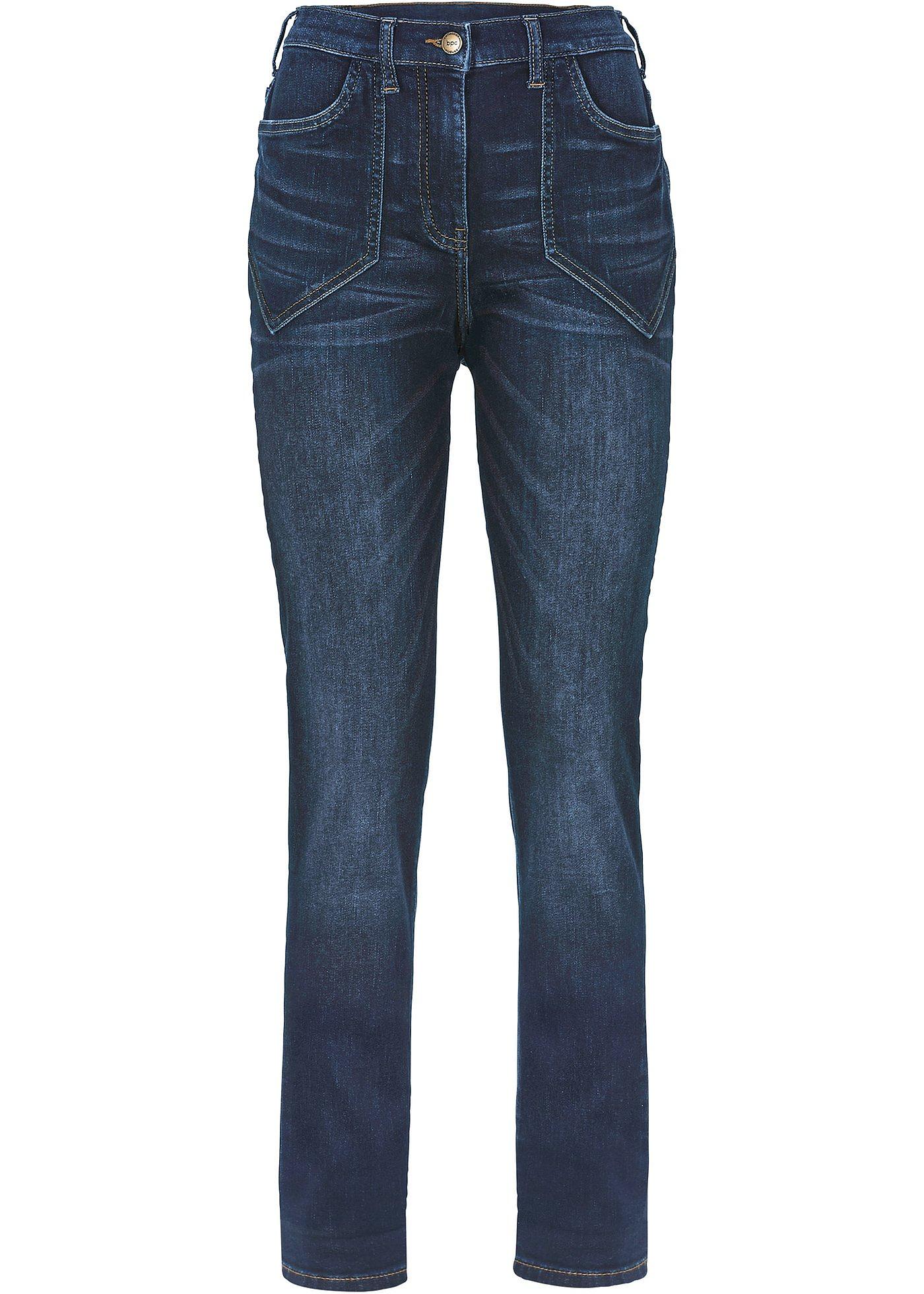 Image de Jean extensible taille haute avec taille confortable