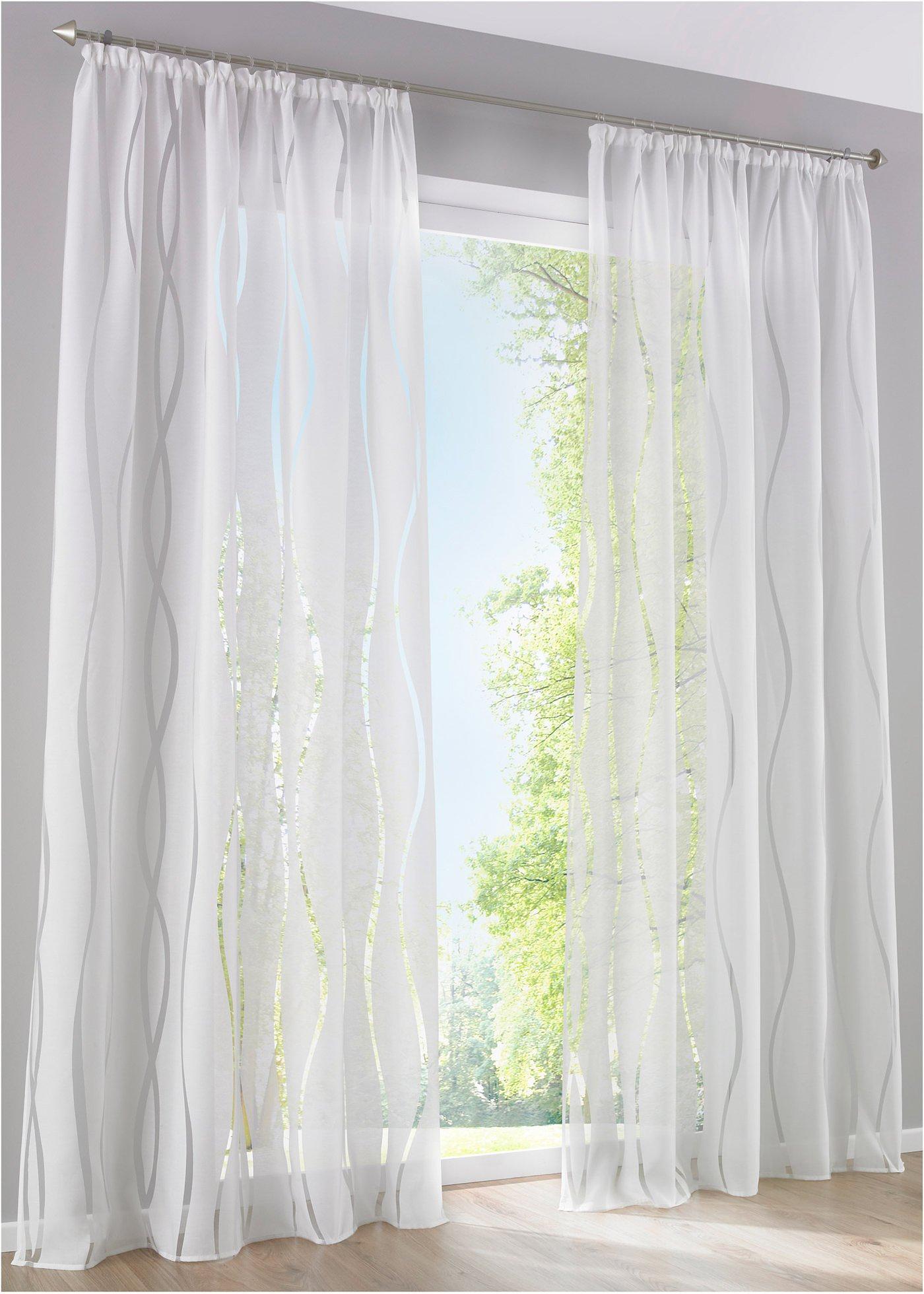 Voilage en dévoré uni (1 pce.)